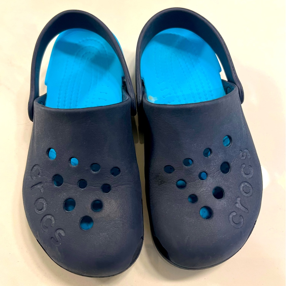 Crocs Electro Clog. J1. Navy Boys